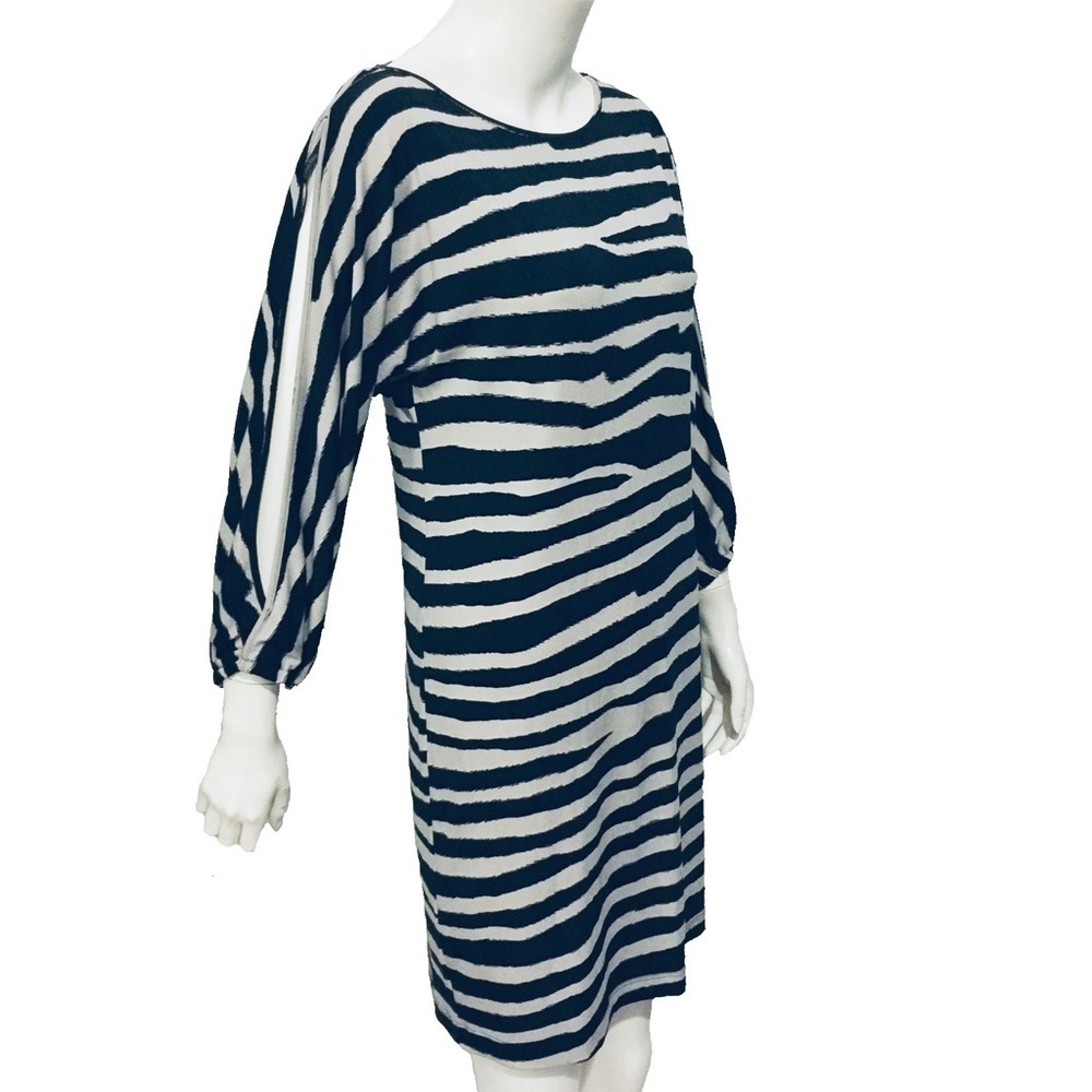 CALVIN KLEIN | Cold Shoulder Slit Arm Dress Size 2